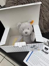 Steiff Teddybär  Baby Bär Bearzy EAN 241543 in der Farbe grau ,  OVP  NEU