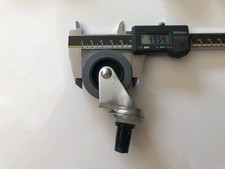 5x Möbelrollen mit Zapfen, Rollendurchmesser 50 mm  - neuwertig