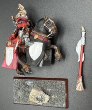 Bretonen Bretonnian Duke Mounted Lanze Warhammer Metall OOP