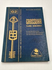 1967 Flume Großuhr-Schlüssel Katalog G2 Teil 4
