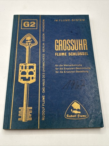 1967 flume großuhr schlüssel - 1967, großuhr-schlüssel