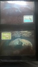 Togo 1984 Satz WWF Manati Seekuh Maximumkarten