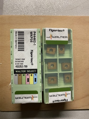 10x walter wendeschneidplatten - 10x,