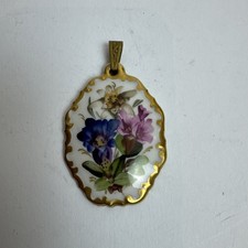 Vintage Porzellan-Anhänger