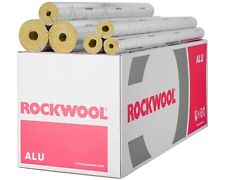 Rockwool WLG 0,035 Steinwolle Rohrisolierung alukaschiert Rohrschale