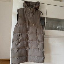 Zara Longweste Greige Neu GR S