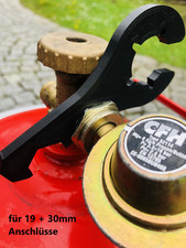 Gasflaschenschlüssel 3in1 Camping Gasschlüssel Wohnmobil Wohnwagen Caravan Gril 