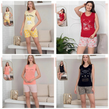 Damen Pyjama Schlafanzug