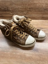 British Knights Chucks gefüttert Leder braun Gr. 40 Sneaker High
