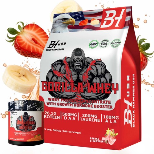 Gorilla whey protein 5kg - protein,