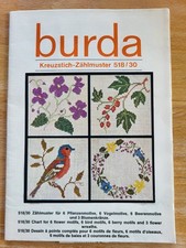 burda Kreuzstich-Zählmuster