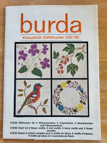 Burda kreuzstich zählmuster - burda, kreuzstich-zählmuster
