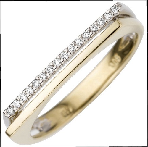 Ring aus 585 gold gelbgold - 585, &