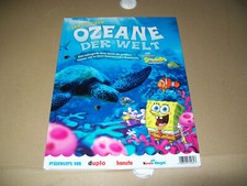 ✅ Hardcover Album  Sammelalbum Ozeane der Welt, Spongebob, komplett