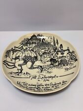 Rosenthal Studio Line Keramik Teller Till Eulenspiegel Bjørn Wiinblad Design