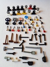 LEGO 67 Spezial-Teile-Zubehör,für Auto/Werkstatt/Strassen/ Polizei, Gummi-Steine