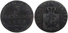 Altdeutschland - Preussen 3 Pfennig 1821-1873 - Thaler verschiedene Jahrgänge