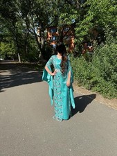 ✨ Wunderschönes türkisfarbenes Kurdisches Kleid – nur 1x getragen! ✨