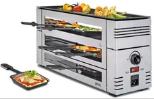 Spring PizzaRaclette6 1100W Raclette Grill - Silber (3367710004)