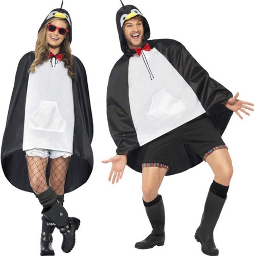 Pinguin poncho regenmantel - pinguin,