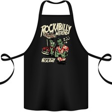 Rockabilly Wochenende Musik Hot Rod Baumwolle Schürze 100% Organisch