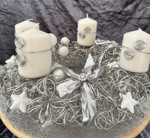 Adventskranz weihnachten - adventskranz,