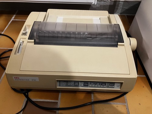 Nec p20 nadeldrucker - nec,