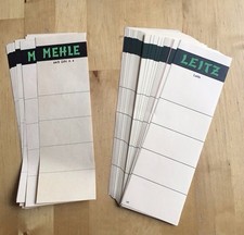Ordnerrücken zum Beschriften, nicht Selbstklebend, alt