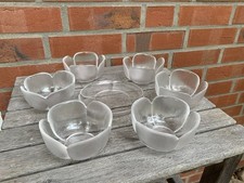 6 Rosenthal Glas Schale Dessertschale Serie Form Ohne Namen Björn Wiinblad 12cm