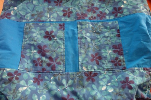 Großer patchwork beutel - großer,