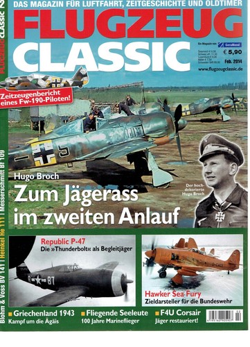Flugzeug classic 2014 - flugzeug, 2014/02
