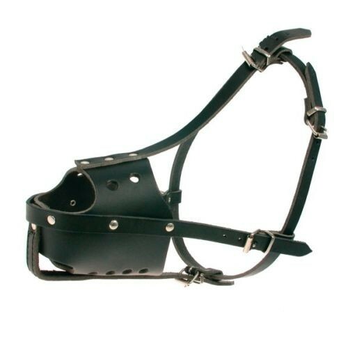 Zolux maulkorb leder - leder, polizei