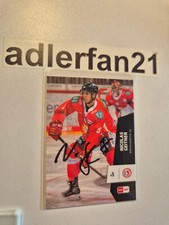 DEL 22-23 2022-2023 SIGNIERT Nicolas Geitner Düsseldorfer EG