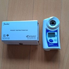 ATAGO PAL-1 Taschenrefraktometer Brix 0-53% Digital Handversand