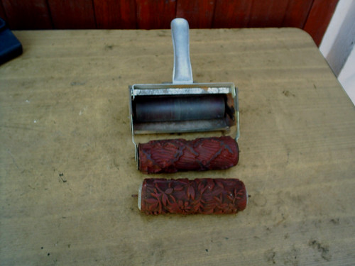 Alte farbrolle malerrolle - alte,