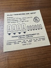 Reproduktion Fender Twin