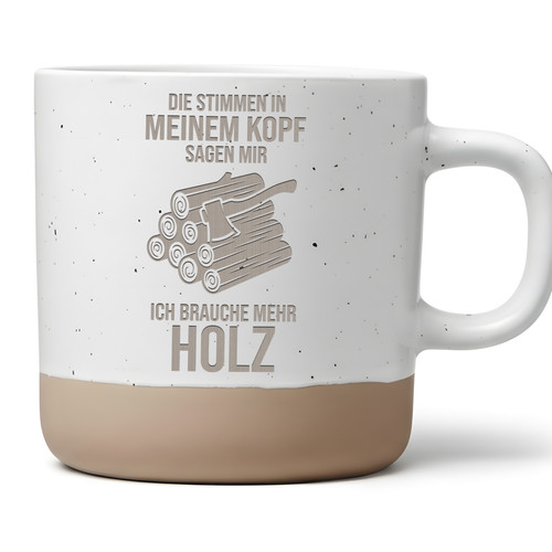 Holz tasse spruch - tasse, lustig