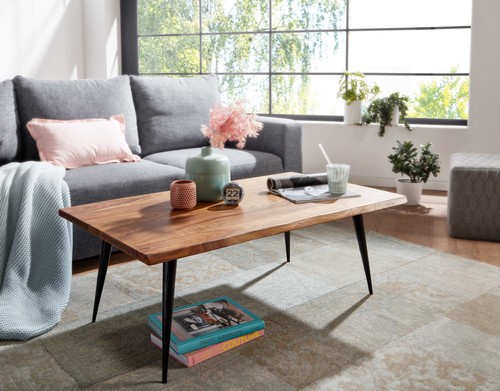 Couchtisch finebuy holz - finebuy, massiv