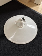 alte Emaillelampe Bauhaus
