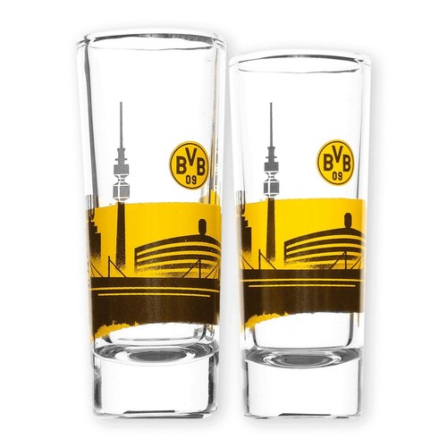 Schnapsglas bvb skyline bunt - bvb,
