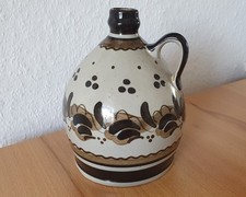 Keramik Henkel-Vase Krug Kanne