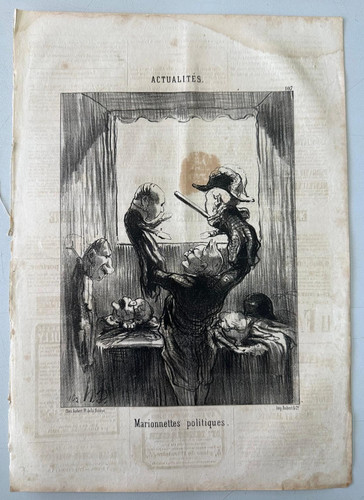 Daumier lithographie - h.,