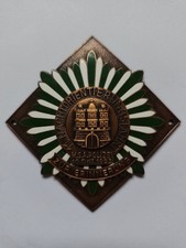 Automobil Plakette: 11. NACHTORIENTIERUNGSFAHRT POLIZEI HAMBURG 1953