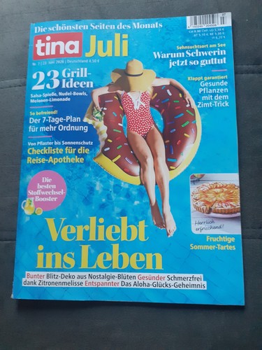 Zeitschrift tina juli - tina, 2026
