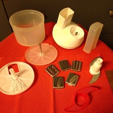 ESGE-Zauberette 6500 mit Zubehör für ESGE Zauberstab Modelle Raspeln Zerkleinern