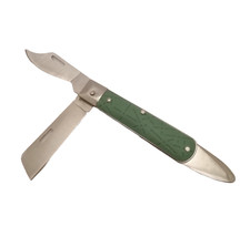 Veredelungsmesser mit Doppelklinge und Rindenheber, Okuliermesser, Rosen Messer