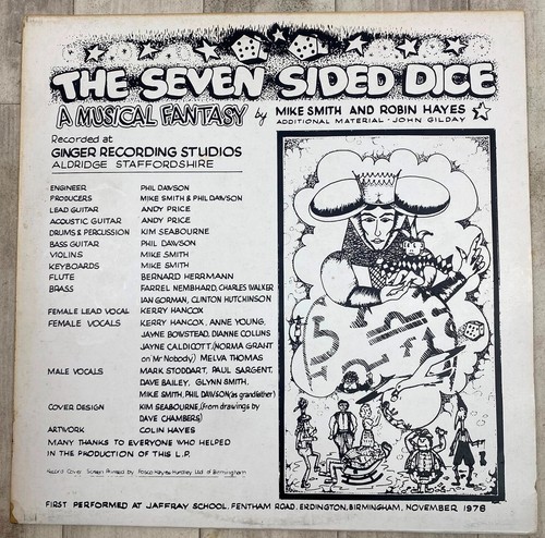 The seven sided dice - seven,