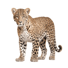 Car Sticker 18x18 cm | Leopard