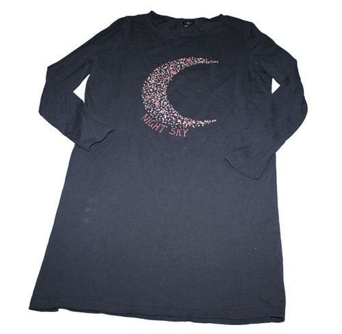 Nachthemd schlafshirt langarm - nachthemd,