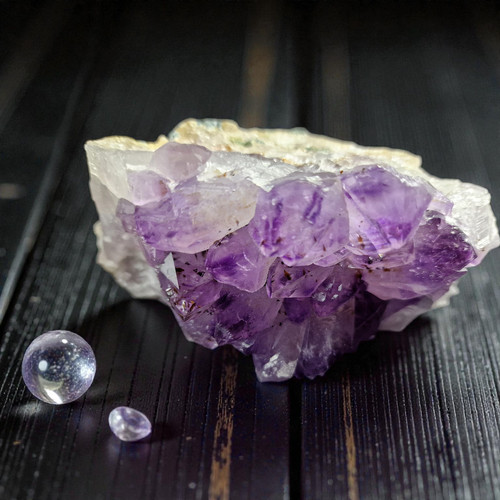 Amethyst stufe quarz - stufe,